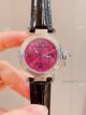 Knockoff Ladies Cartier Pasha Watch Fuchsia Dial Fuchsia Leather Strap (14)_th.jpg